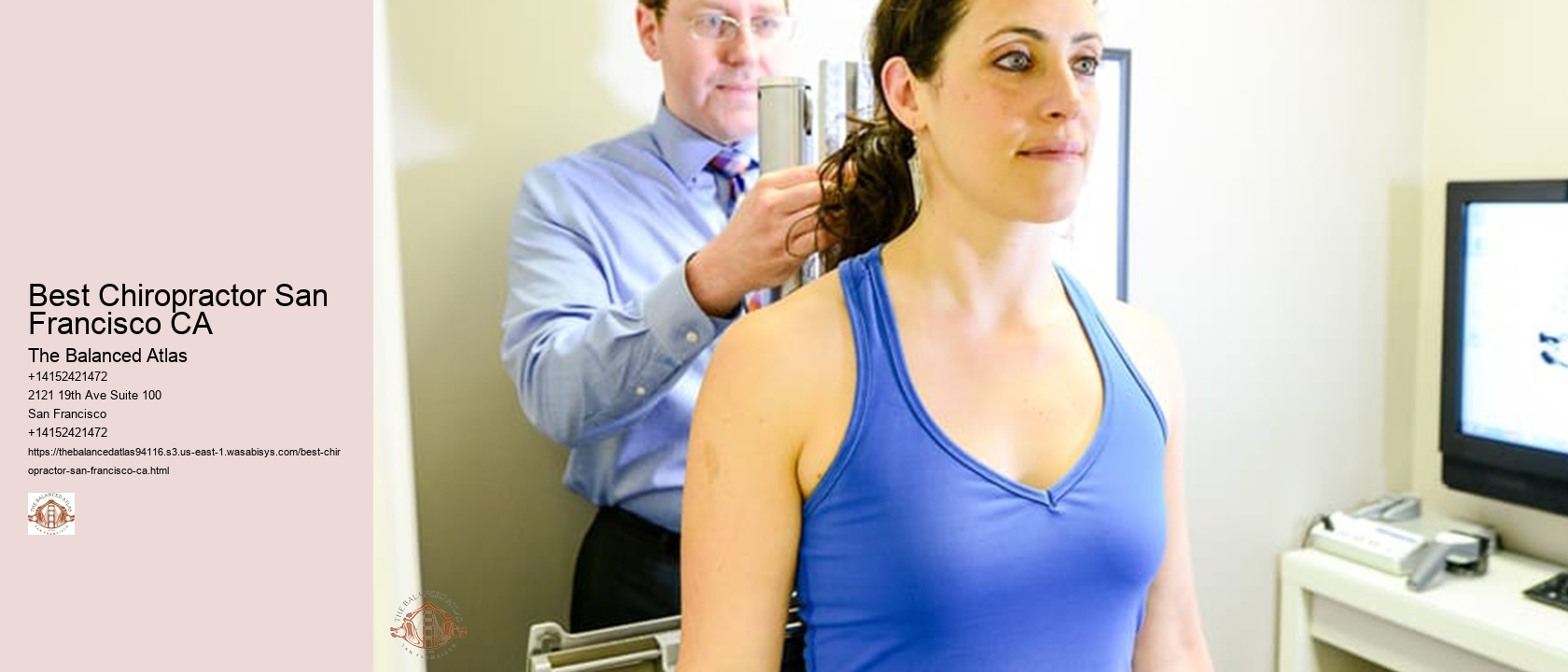 Best Chiropractor San Francisco CA